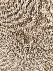 Silver Knitted Top