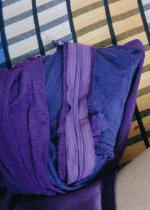 Purple Embellished Dress