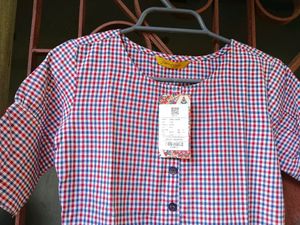Beautiful New Stylish Cotton Dress With Tag