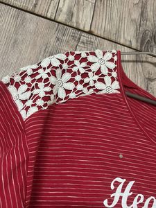 red long top