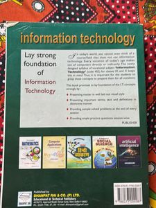 Information Technology Textbook - Class IX