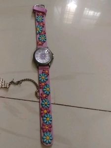 Jeweled Body Chain &amp; Floral Watch,Used