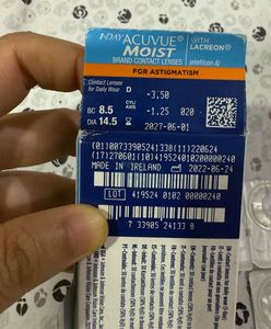 1-Day Acuve Moist Contact Lens