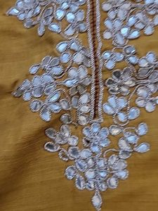 Elegant Mustard Kurta