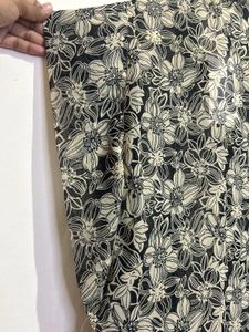 Floral Print Ruffle Sleeve Top