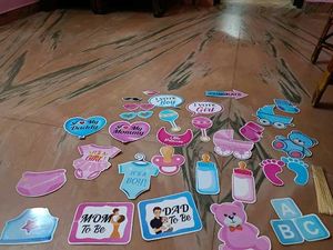 30 Pics Baby Photo Booth Probs.