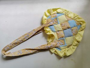 Heart Quilted Tote Bag