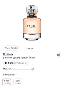 Givenchy &amp; Hermes Perfume Combo