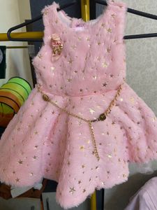 Pink Designer Frock