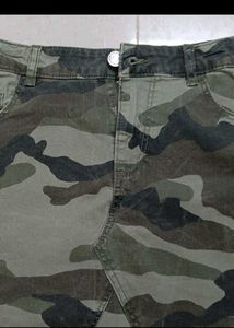 Camo Mini Skirt