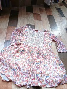 Floral Print short kurti