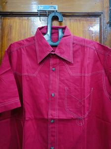 🇳🇿💫♥️ Imported Red Short Sleeve Shirt