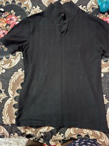 Men&#39;s Black Polo T-Shirt | Damensch
