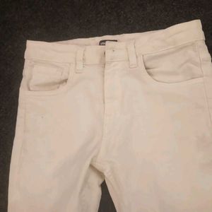 White Denim Jeans