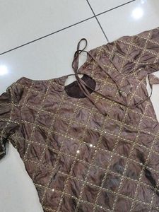 Brown Kurta