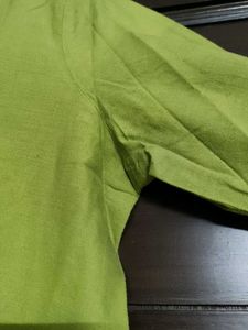 Melange Women Green Cotton Printed Kurta