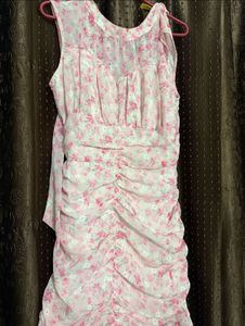 Pink Floral Dress 🌸