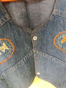 Crop Denim Jacket