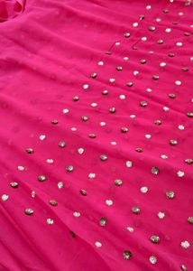 Pink Saree