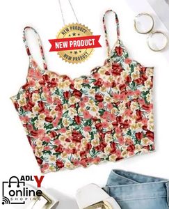 Floral Print Tank Top