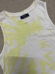 Bershka Tie-Dye Crop Top