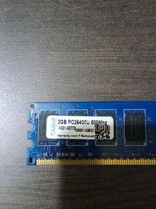 2GB PC26400U 800Mhz RAM
