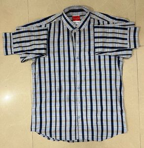 TYZER Blue Plaid Button-Down Shirt