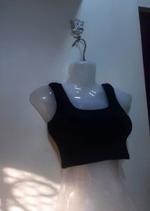 Black Crop Top