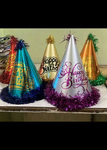 Birthday Celebration Caps - 5 Piece