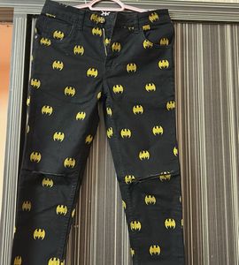 Batman Print Jeans