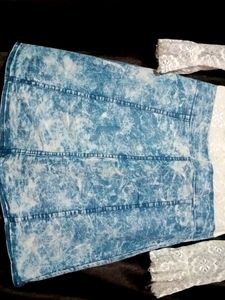 Of Shoulder Net White Top