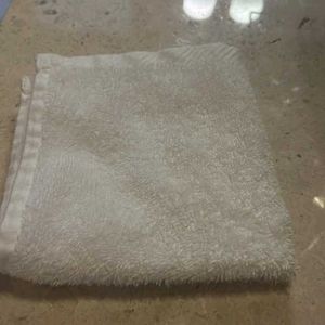 4 Face Napkin Small Towel, Cotton White