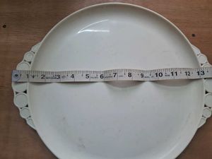 Decorative Serving Tray &amp; Churning Stick/Kadagolu