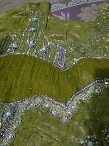 Elegant Green Ethnic Gown