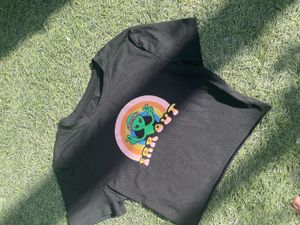 Cute Alien Croptop For Women, Size Small