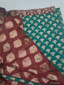 women festive saree