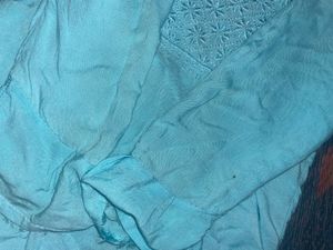 Teal Flowy Kurti