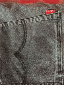Classic Levi’s Grey Straight Leg Denim Jeans
