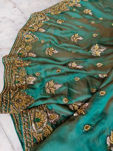Full Daimond Work Saree Original Price 18k