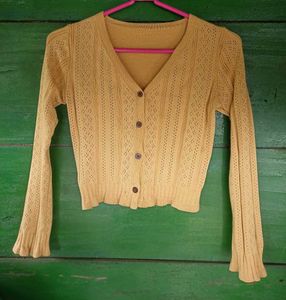 Cropped Cardigan