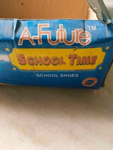 Boys Black School Shoes