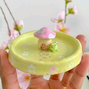 Heart Trinket Dish with Puppy