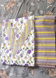 Floral Print Kurta Set