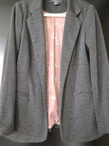 Primark UK Gray Casual Blazer