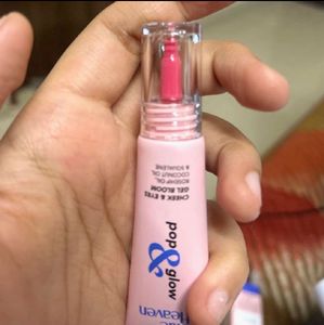 Combo of blush and highlighter