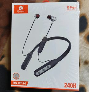 10 Days Battery Backup Bluetooth Neckband
