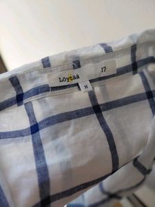 Checkered Sleeveless Shirt