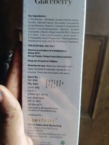 Graceberry Brightening L-Glutathione Face Wash