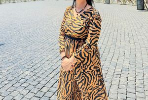 Tiger Print Dress.!