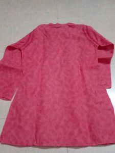 Red Kurta Pajama Set